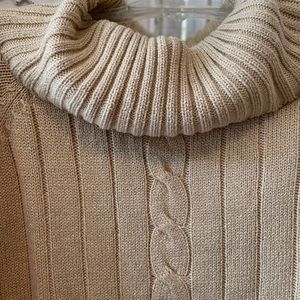 Susan Graver  Style Metallic Cable Knit